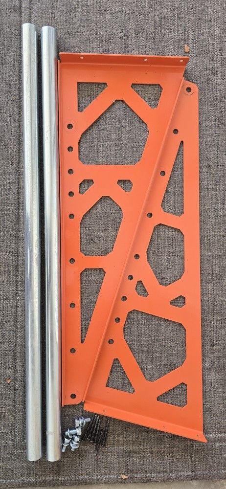 Tire Rack Wall Mount (Adjustable 31"-56")