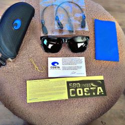 ANA COSTA DEL-MAR (2)Wires,Case,Cloth,Hat Hook,Cards