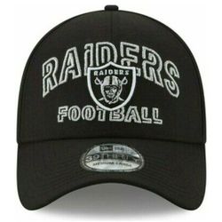 New Era NFL Las Vegas Raiders Draft City Black Flex Hat