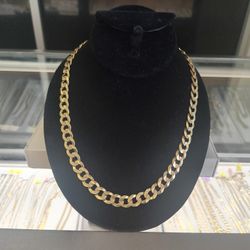 14k Solid Gold Cuban Link Necklace 84.8 Grams 24 Long Layaway Available 10% Down If You Interested Please Make Sure You Ask For Maribel Thank You 