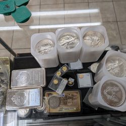 American Silver Eagles 1 Troy oz, Spot +$5