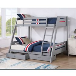 Bunk Bed Full And Twin Not Including Mattress 