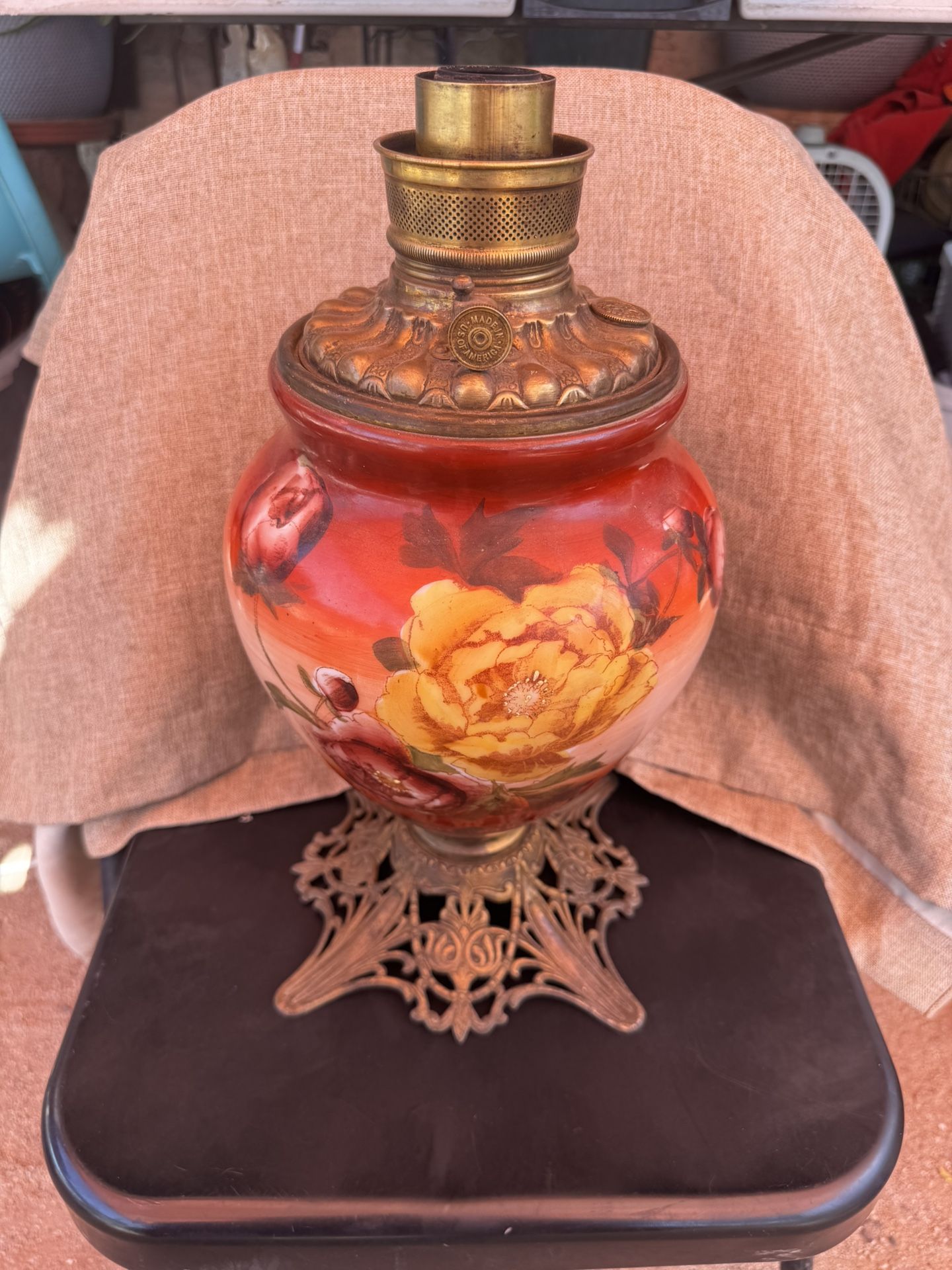 Vintage Oil Lamps Gone By The Wind