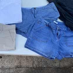 Ladies 6 Pr Shorts Size 14
