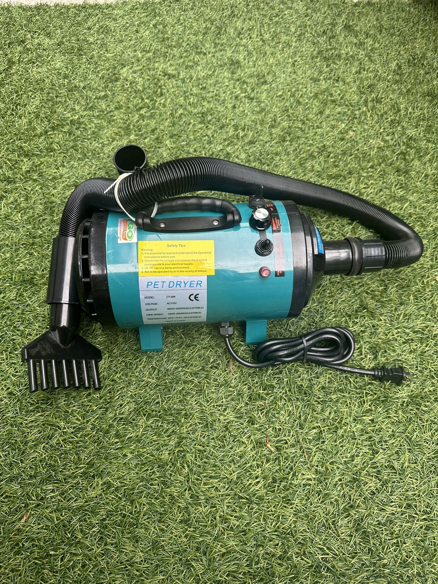 Grooming Pet Dryer Go Petclub,like New Conditions