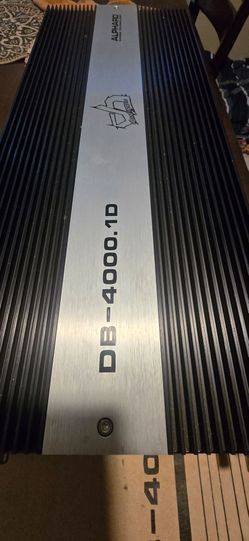 Deaf Bonce DB-4000.1D Monoblock Amplifier 4000W RMS 1 Ohm