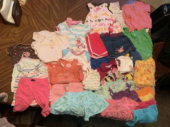 18 month Baby Girls clothes- 37 Pieces