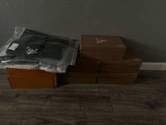 RED BOTTOM, AMIRI AND LV TRAINER