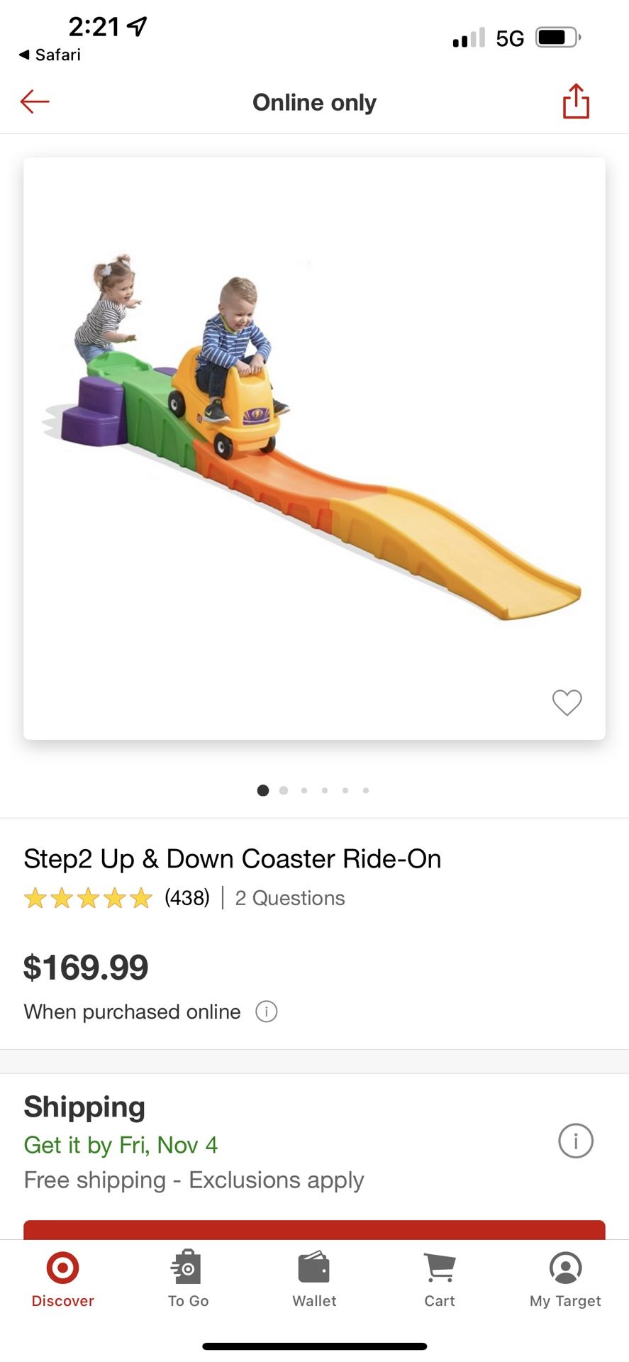 Step two roller coaster