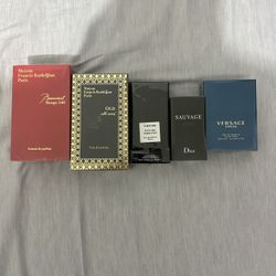 Cologne (Maison Francis, Tom Ford, Dior, Versace)