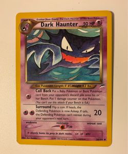 Dark Haunter Pokémon Neo Destiny