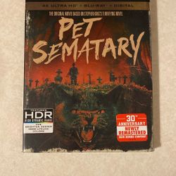 Pet Sematary 4K Ultra HD Blu-Ray + Digital