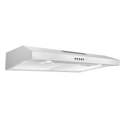 New Open Box 30" Under Cabinet Stainless Steel Range Hood with Removable Aluminum Mesh Filters