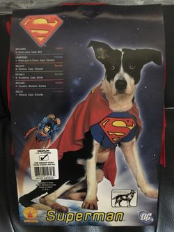 Superman Costume for Dogs