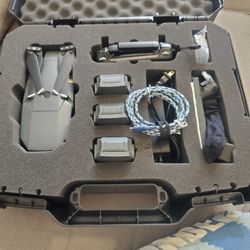 DJI Mavic Pro Drone W/3 Batteries, Charger, Remote And Hard Shell Carry Case $480