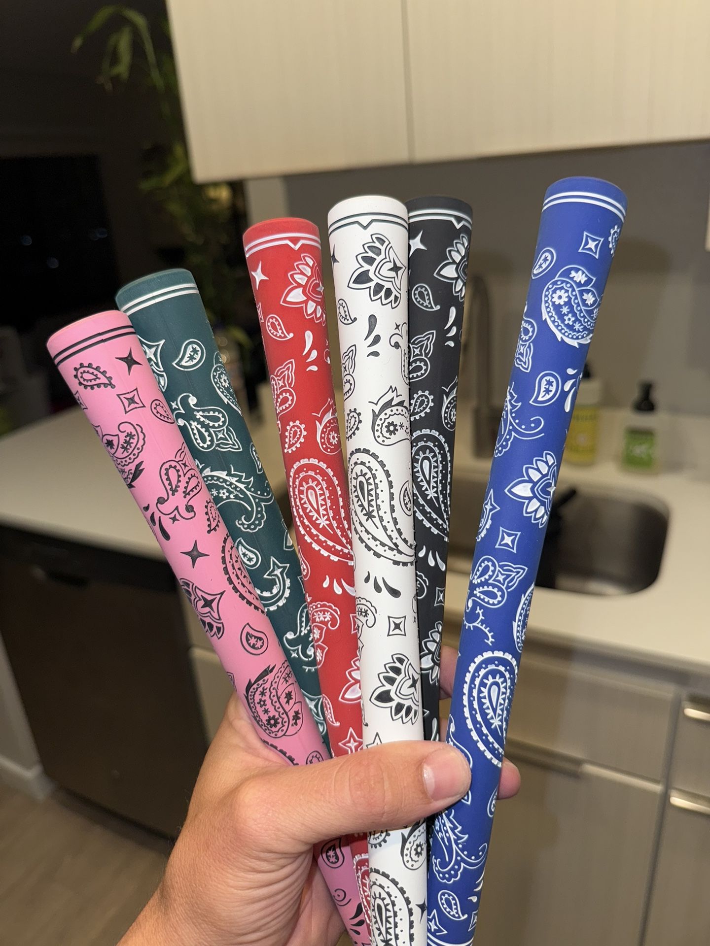 Paisley Bandana Golf Grip
