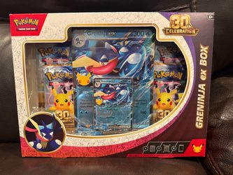 Pokémon TCG Greninja ex Box 30th Celebration