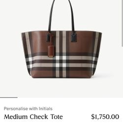 Burberry Tote Large Bag 