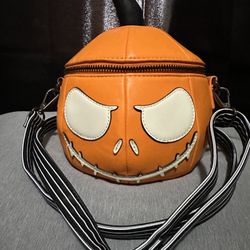 Jack Skellington Pumpkin Loungefly Bag