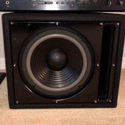 10 inch subwoofer in MDF box for car audio