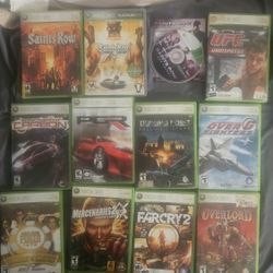 Xbox 360 Games Lot Of 12