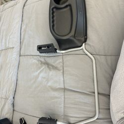 Front Accessory Tray Rack For BOB Double Stroller. Snack tray and britax car seat attachment Excellent condition