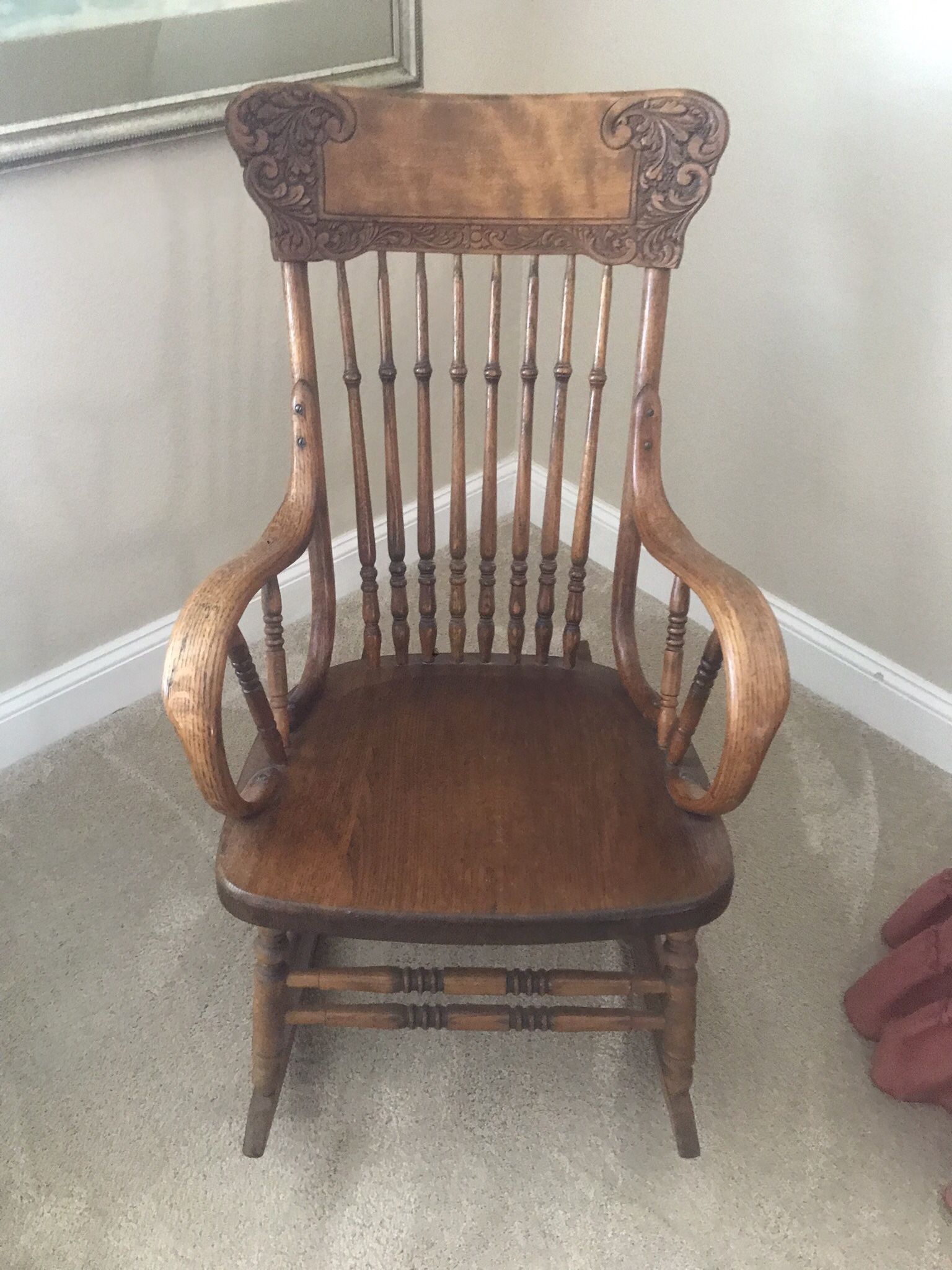 Antique/Vintage S. Bent & Brothers Rocking Chair