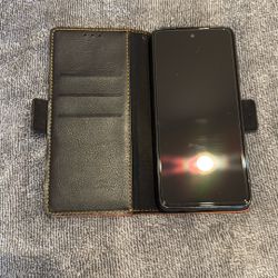 Motorola One 5G Ace — 128GB — Unlocked — With Leather Case