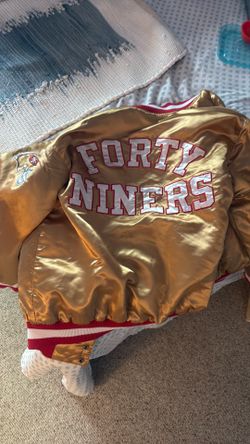 Old school niners jacket Large
