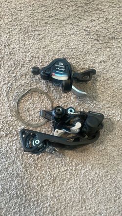 Shimano XT Deore 10 Speed Shifter and Rear Derailleur