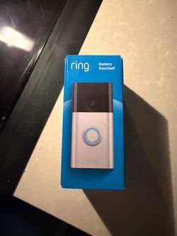 Brand new ring doorbell!