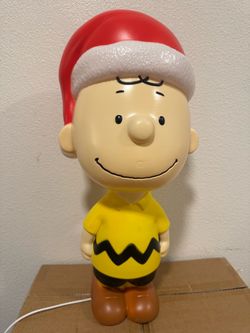 Peanuts Charlie Brown Christmas Blow Mold Figure