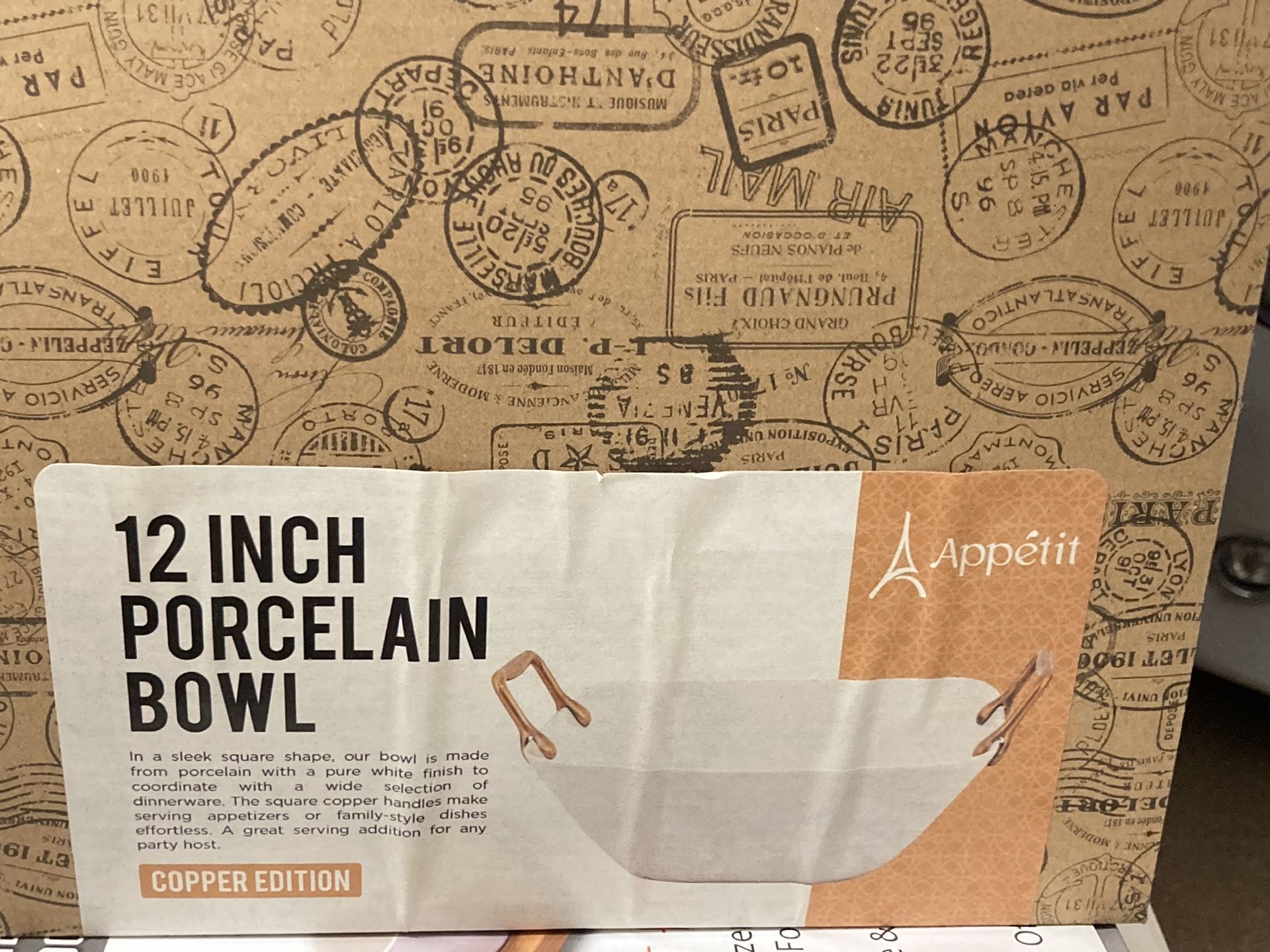 Appetite Porcelain Bowl