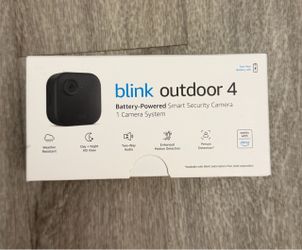 Blink Outdoor 4 (4th Gen) Security Camera + Sync Module 2 – New Sealed