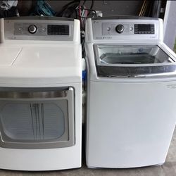 LG Washer & Dryer Set - Clean - Works Perfect