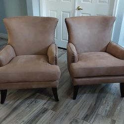 Two beautiful accent chairs