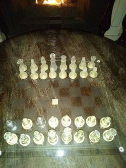 Crystal Chess Set