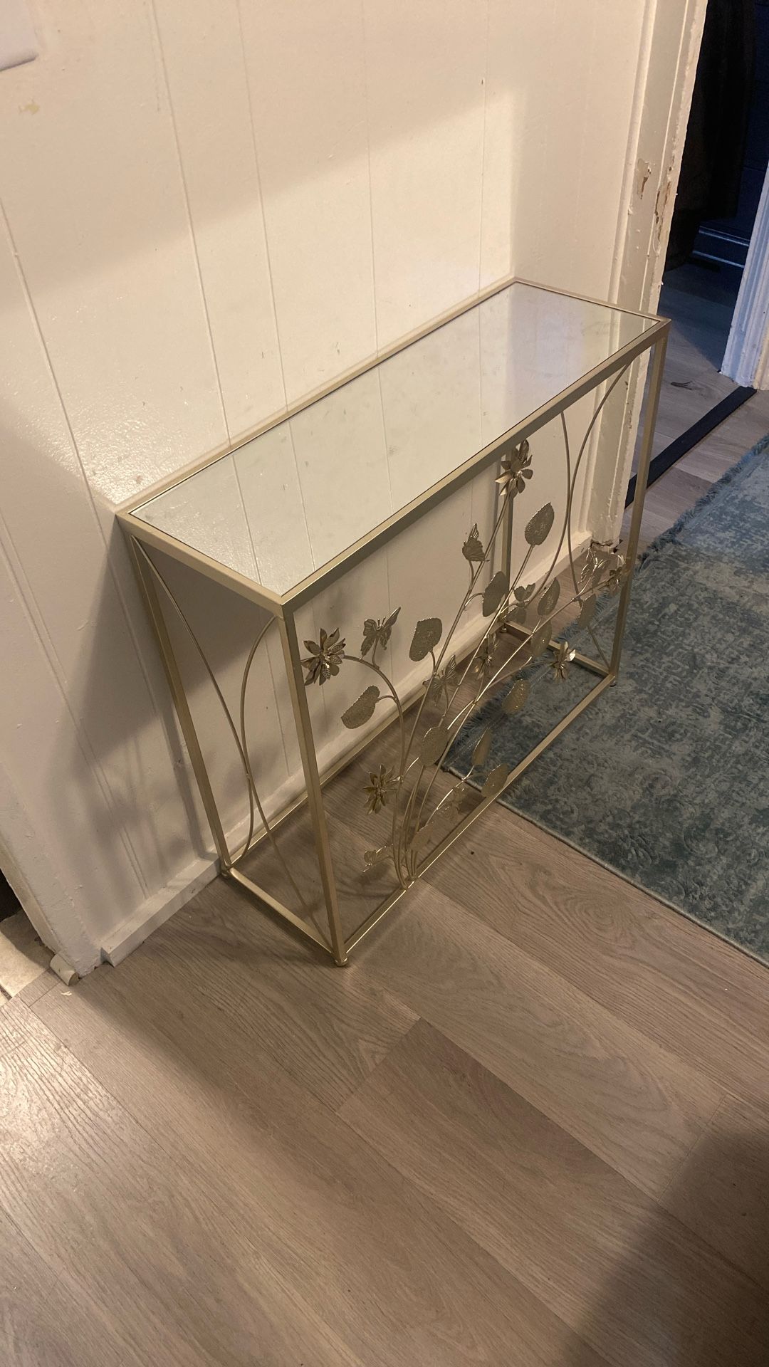 Golden Glass Table/Counter