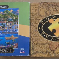 Dowdle Jigsaw Puzzle - Maui - 500 Piece  Has Hidden Pictures Within The Puzzle 