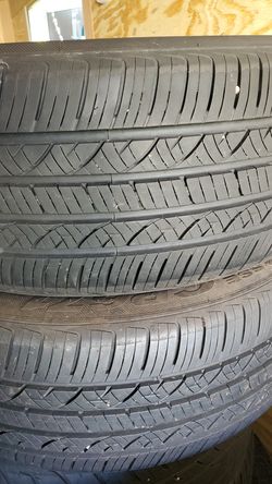 (2) 215/55R17 USED TIRES