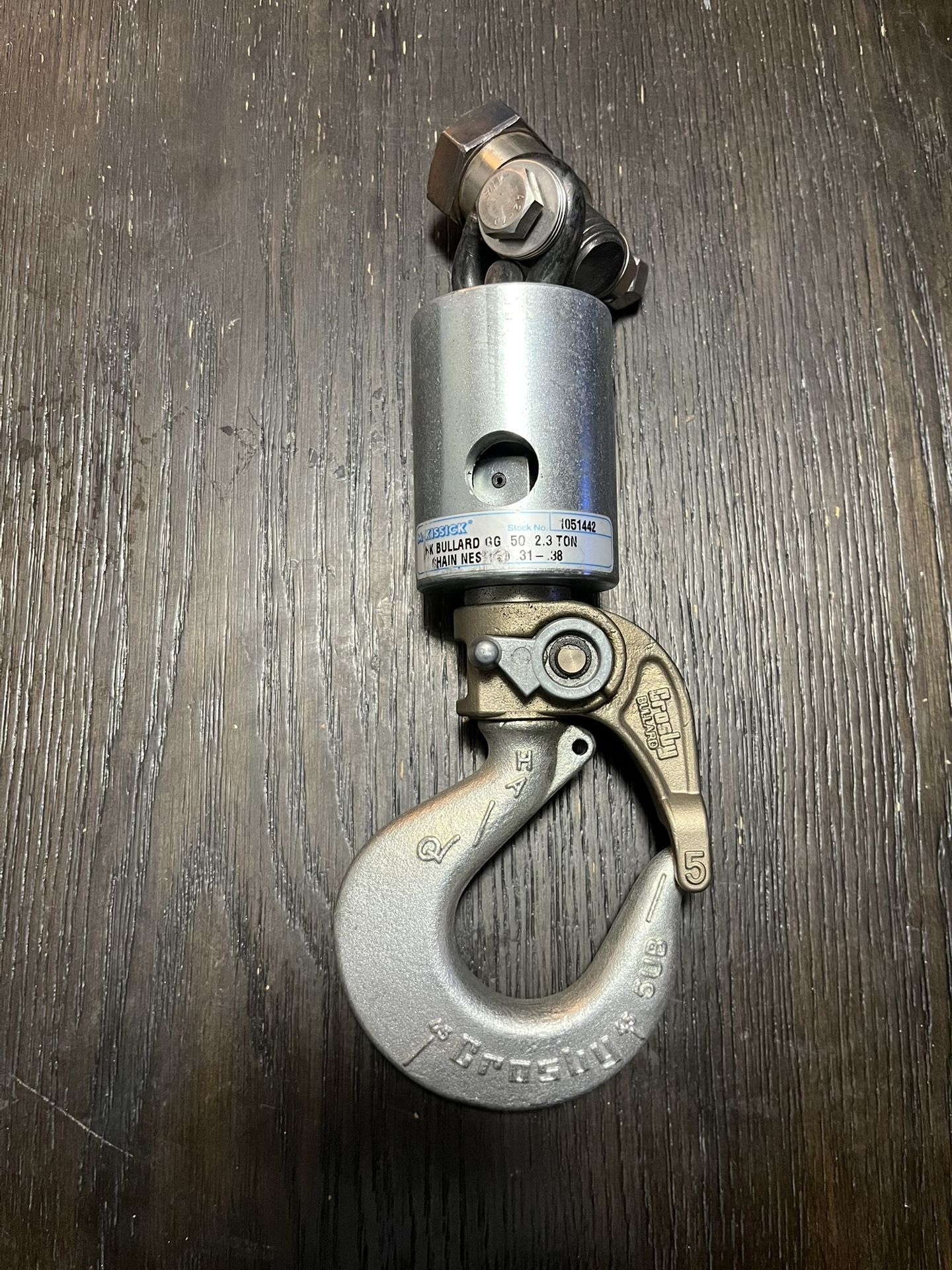 Industrial Swivel Hook Bullard 1051442