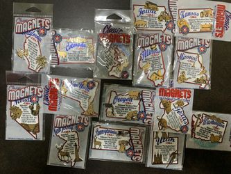 State Ref Magnets (15pcs For $75)