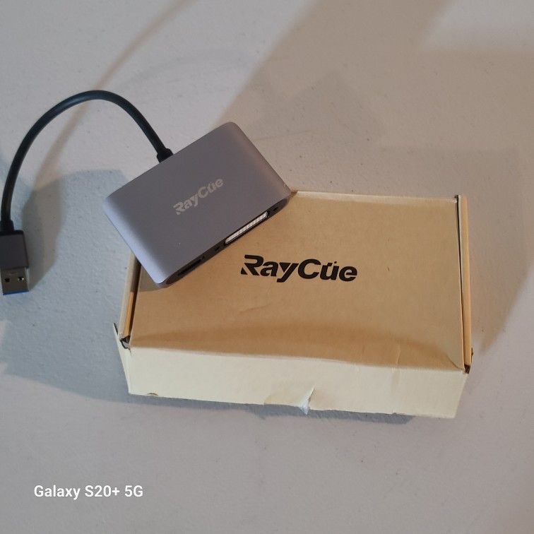 Features
This USB 3.0 to Dual HDMI Multi-Monitor Adapter acts as an external video card