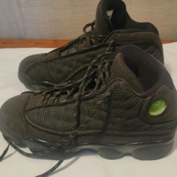 Air Jordan 13 Retro Black Cat 6.5Y (GS) 884129 011 Pre-Owned Great condition!