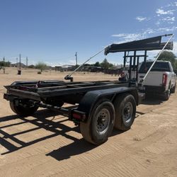 TX Pride Roll Off Dumpster Trailer