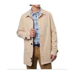 Rainforest Drylander Trench Coat Khaki Men’s Size XL New! W Tags!! 