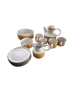 Midwinter Stonehenge Sun Tea Set