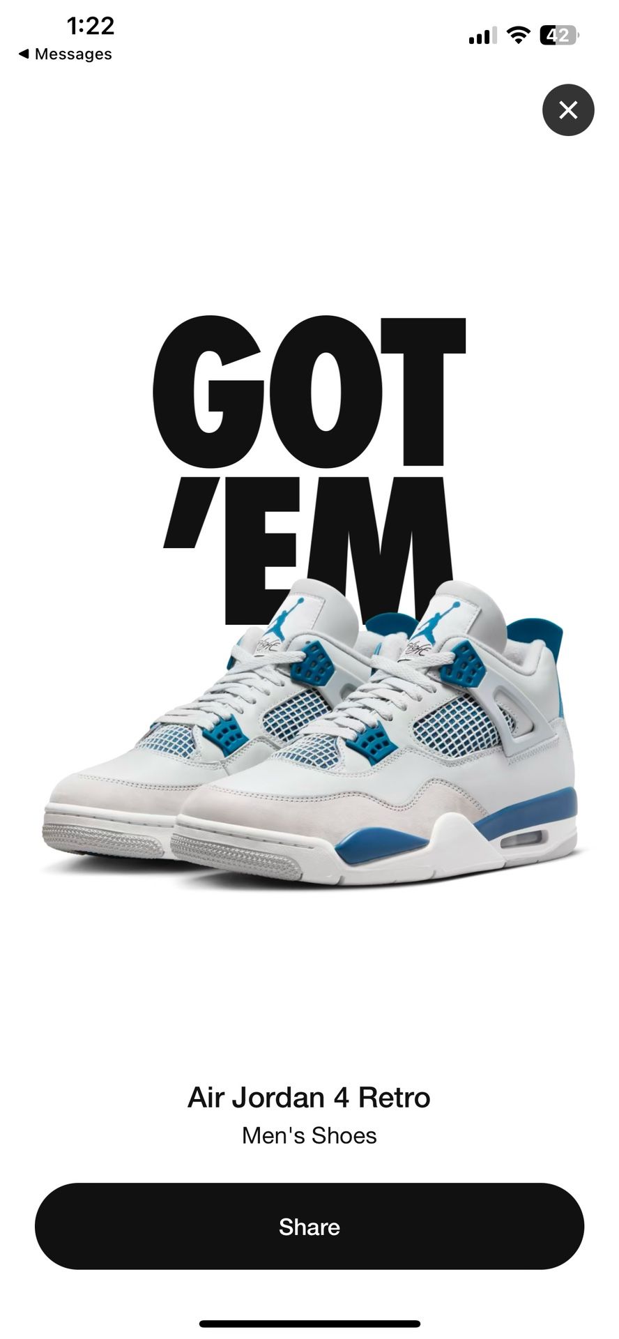 Jordan 4 Retro 