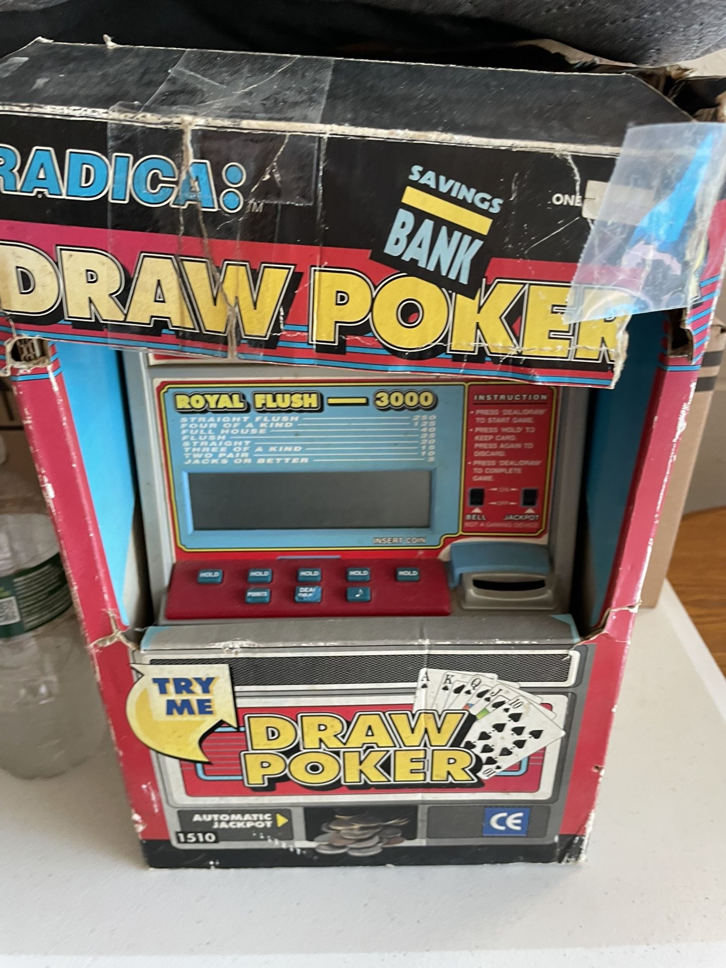 Vintage Las Vegas Poker Game - works in original box