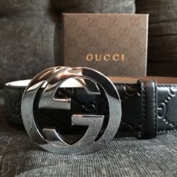 Size 36 Gussima Gucci Belt 